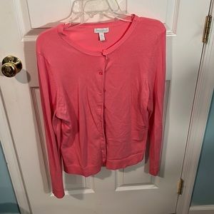 Charter Club Pink Cardigan